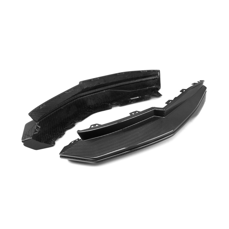Dry Carbon Fiber SQ-B Style Rear Bumper Canards Splitters 2021+ for  M3 G80 4-Door Compatible SQ-B Diffuser G80 Splitters